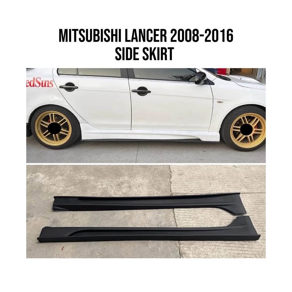 Mitsubishi Lancer 2008-2016 Side Skirt