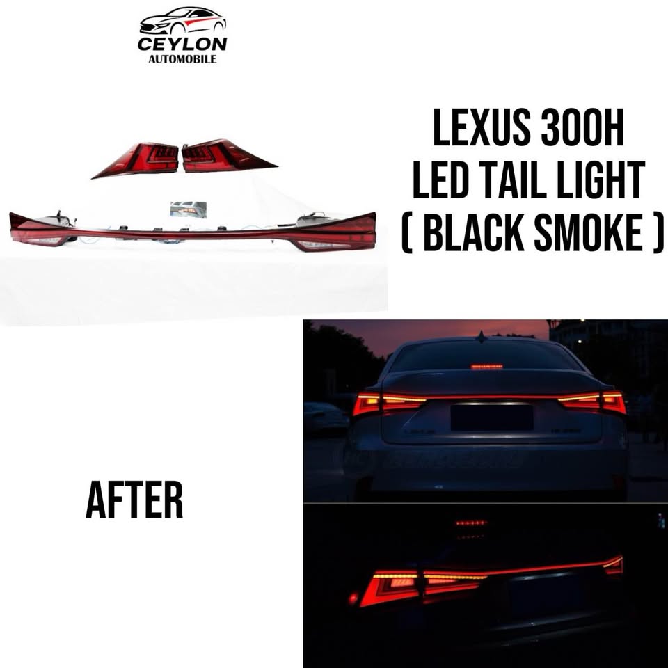 Lexus 300H LED Tail Light (Smoked)