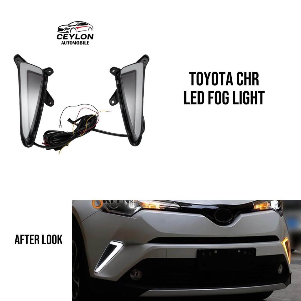 Toyota C-HR LED Fog Light Front Bumper 2018-2020
