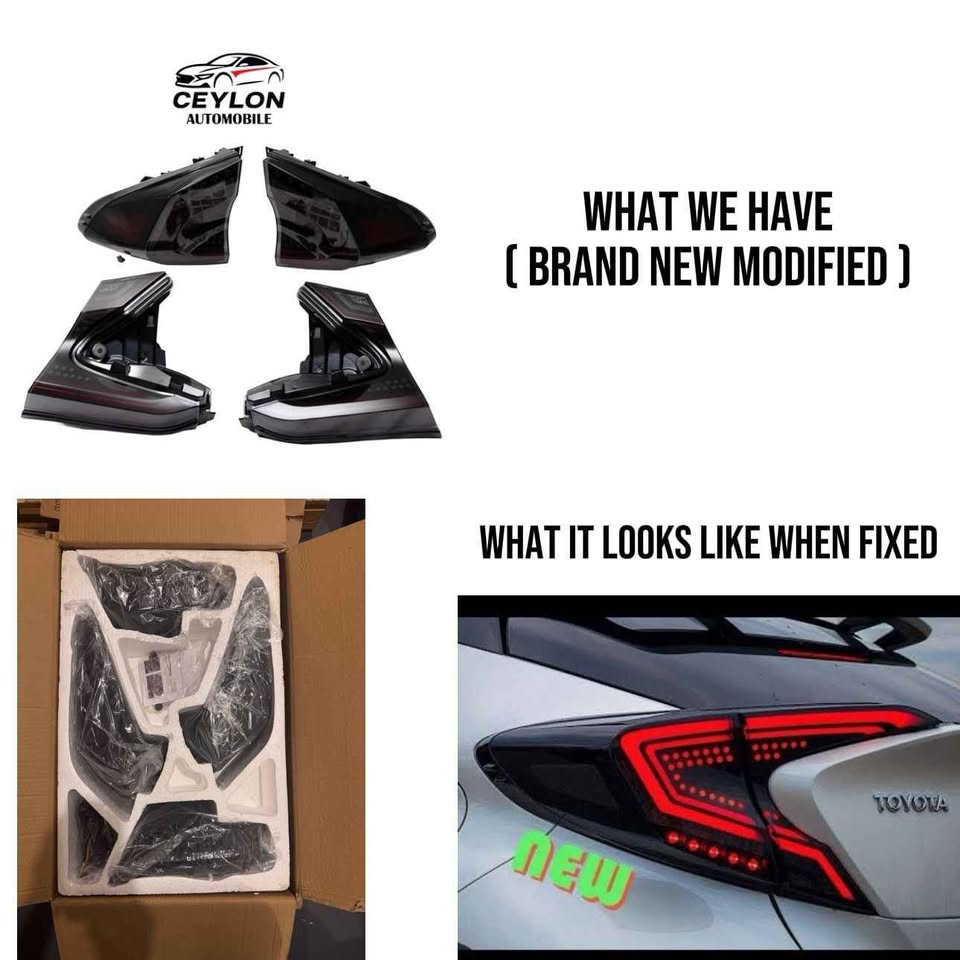 Toyota C-HR Modification Parts - Tail Lights